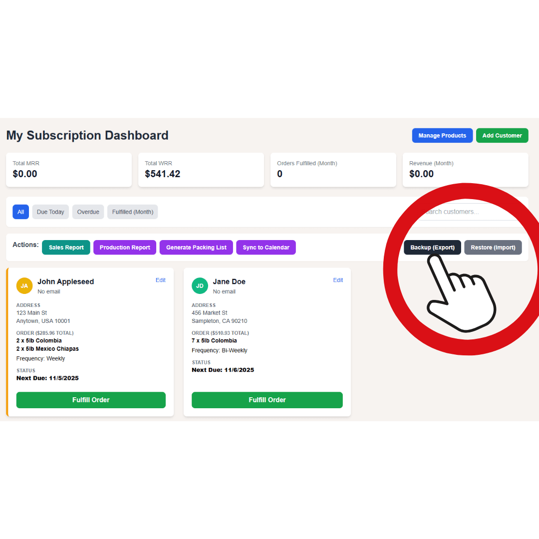 The Subscription Tracker (Offline CRM & Ops Center)