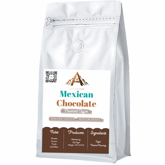 Mexican Chocolate flavored coffee with hints of cinnamon and vanilla for a smooth medium roast experience.