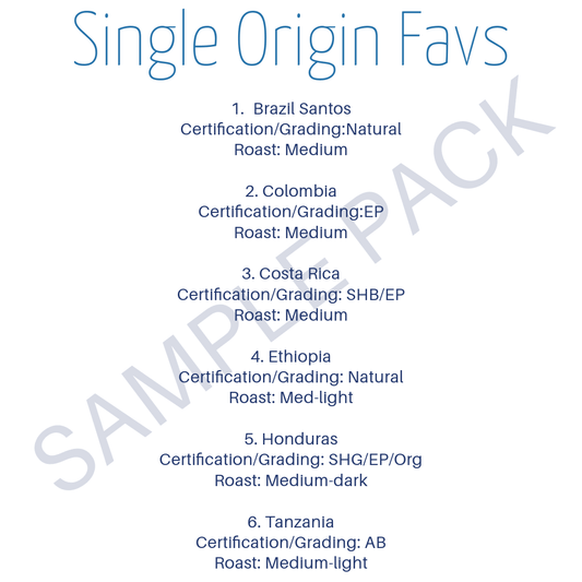 Single Origin Favorites Sample Pack