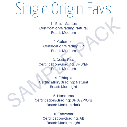 Single Origin Favorites Sample Pack