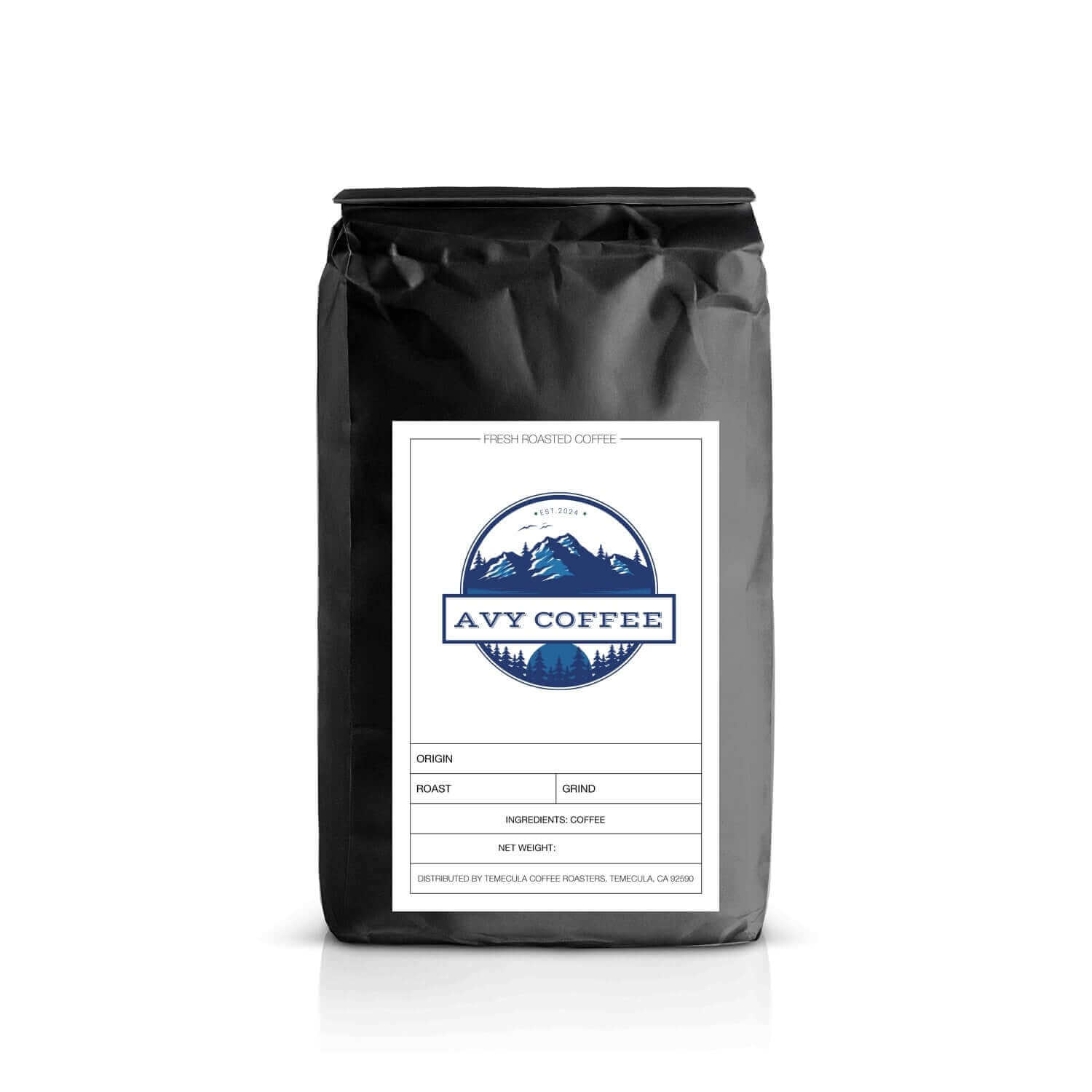 KENYA Single Origin AB Medium / Light Roast Coffee by AVY COFFEE - Fruity, well-balanced, and bright acidity coffee in black package